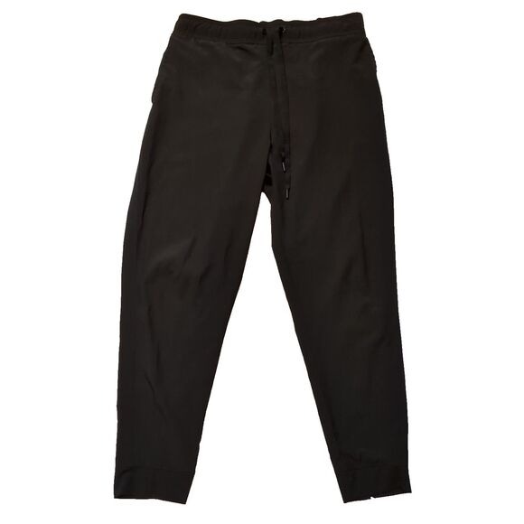 Eddie Bauer Traveler Joggers Black Pocket Drawstring Outdoor Pants Womens Large - Picture 1 of 10